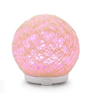 China Rattan Ball USB Essential Oil Aroma Diffuser Handcrafted Portable For Home Decor on sale