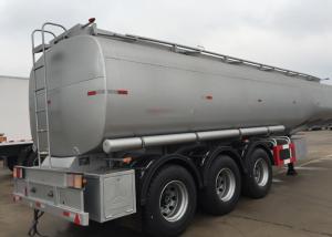 Quality 50 - 60 CBM SINOTRUK Oil Tank Truck 3 - 4 Axles Hydraulic Flatbed Trailer wholesale