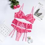 Nighty Lace Mesh Lingerie Hollow Sexy Floral Embroidery Lingerie