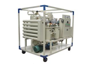 Quality PLC 500KV Degassing Vacuum Transformer Oil Filtration Oil Purifier wholesale