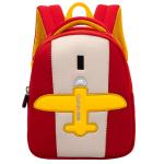 BSCI Airplane Pilots Kids Toddler Backpack Neoprene Kindergarten Waterproof