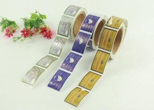 Quality sticky self adhesive labels the printing as customize wholesale