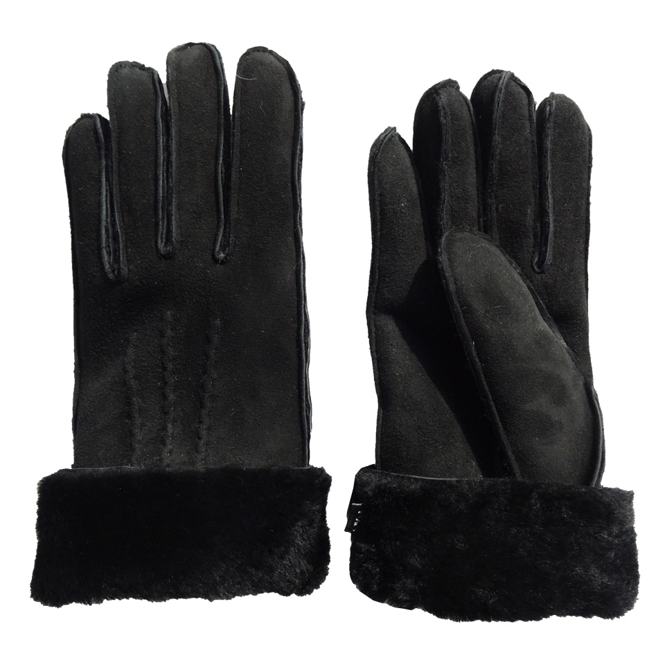 High Quality Ladies Daily Life Usage Lamb Fur Slink Gloves