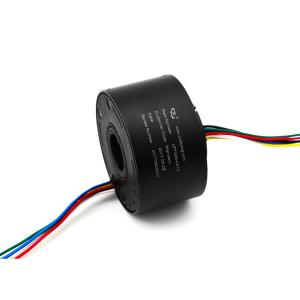 Quality 6 Circuits 240VAC 10A 300rpm Through Hole Slip Ring wholesale
