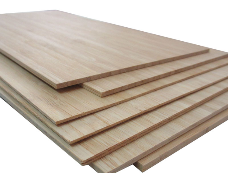 Natural Bamboo 1220*1220mm Laminated Panel Board For Wall