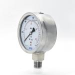 100MM High Precision Pressure Gauge Stainless Steel Bourdon Tube Type Pressure
