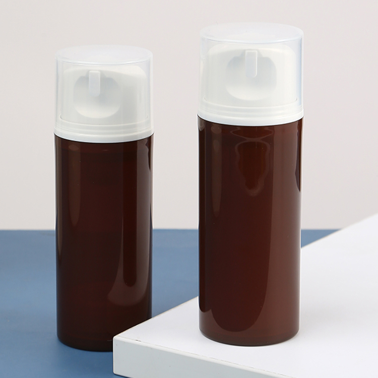 OEM/ODM Acceptable Airless Press Pump Bottle Empty Airless Spray Bottle 15ml 30ml 50ml 80ml 100ml for Skincare and Perfume