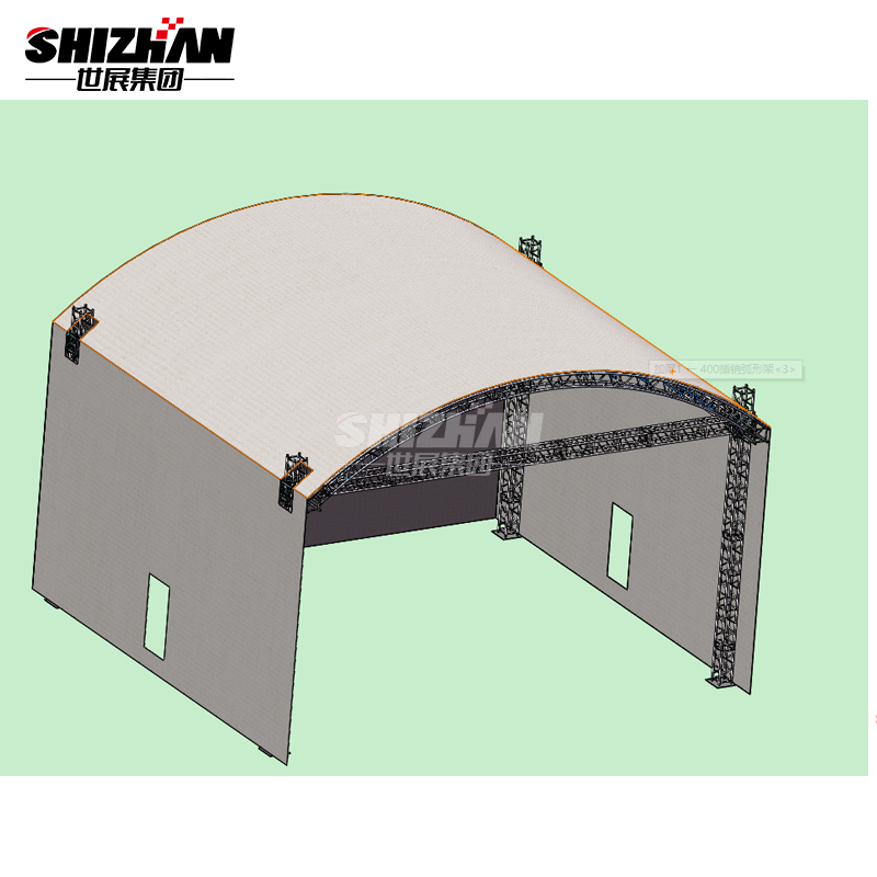 Speed Roof Truss Aluminum Collapsible Live Concert Stage Platform System