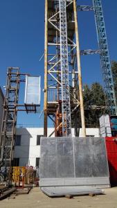 Quality Inverter Control Building Material Hoist , 37kw Passenger Material Hoist wholesale