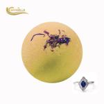 Sandalwood Scented Jewelry Bath Bombs ,160g Surprise Private Label Bath Bombs
