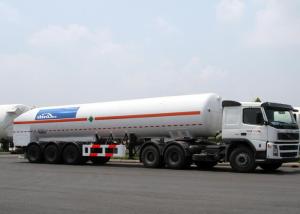 Quality 52600L LNG Tank Truck Trailer Tri Axles For Liquid Natural Gas Transport wholesale