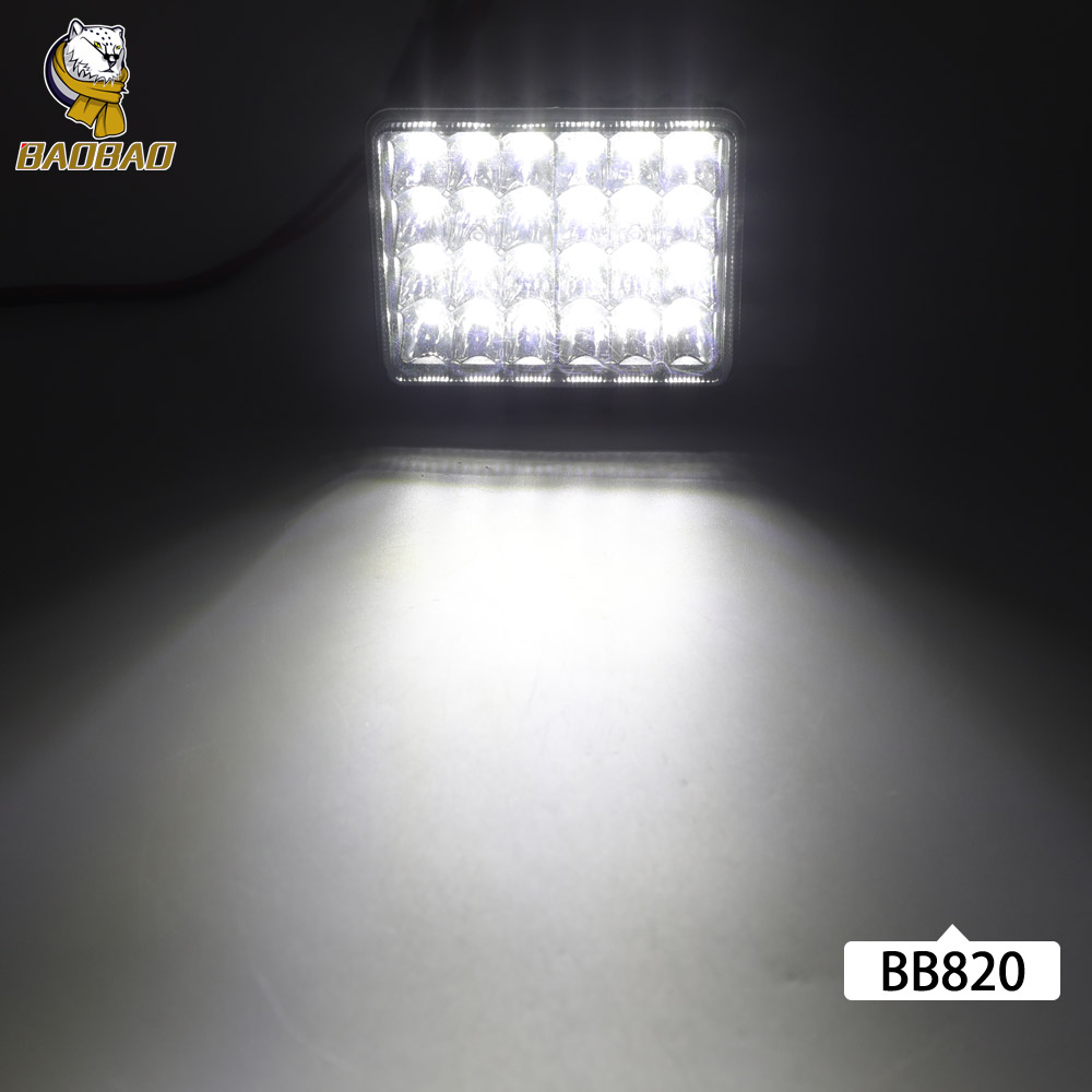 3 Inch 5 Inch 8 Inch Car Universal LED Work Light White Color