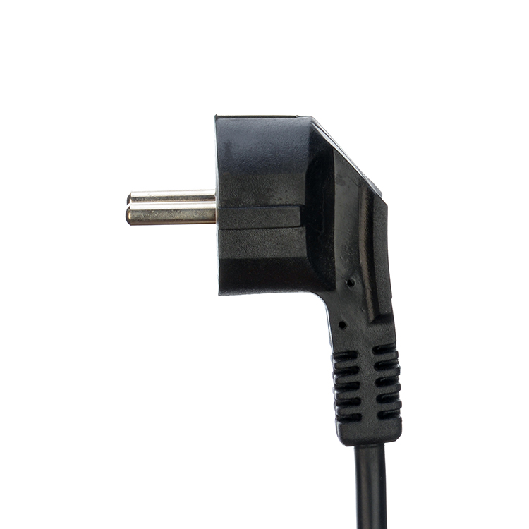Electrical Plug Black Kema-keur Cable H05vv-f 3 Prong Extension Cord for Travel Cooker With Open End Customized Solution