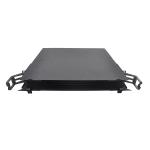 19 Inch Fiber Mpo Cassette Patch Panel 144 Port 1U HDMPO MTP LC