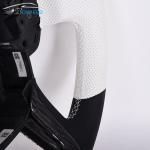 Carbon Fiber White Leather Range Rover Sport Steering Wheel Geometric Customizat