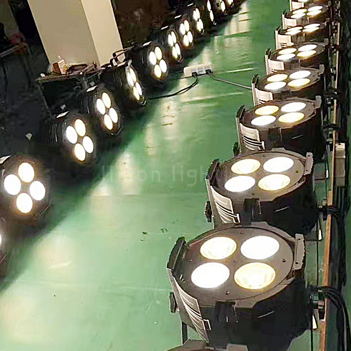 4x50W 200w Indoor IP20 4 Eyes DMX LED COB Par Wash Stage Lights