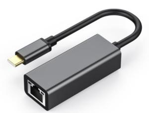 Quality Laptop USB Type C Converter RJ45 1000Mbps Drive Free Grey / Silver wholesale