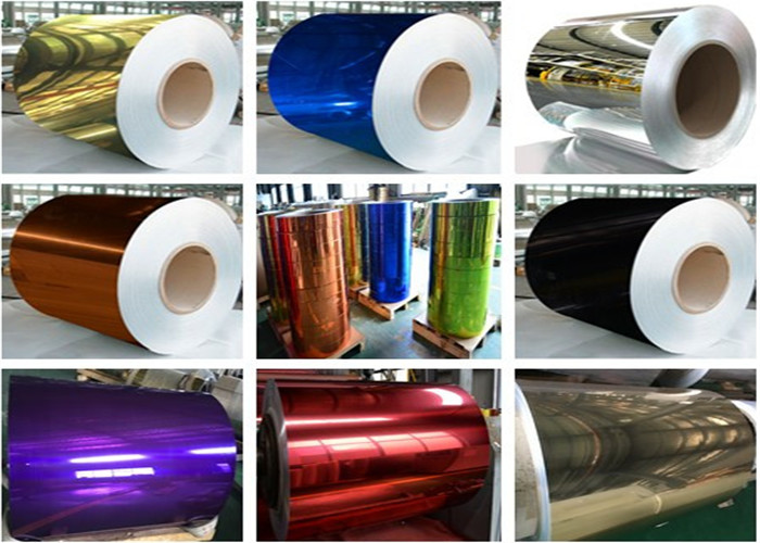 Customized Width Aluminium Mirror Sheet Silver Mirror Surface For Lighting Reflector