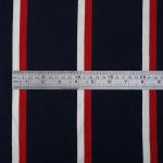 Low Shrinkage Yarn Dyed Stripe Knit Fabric 100% Cotton Texture 40S