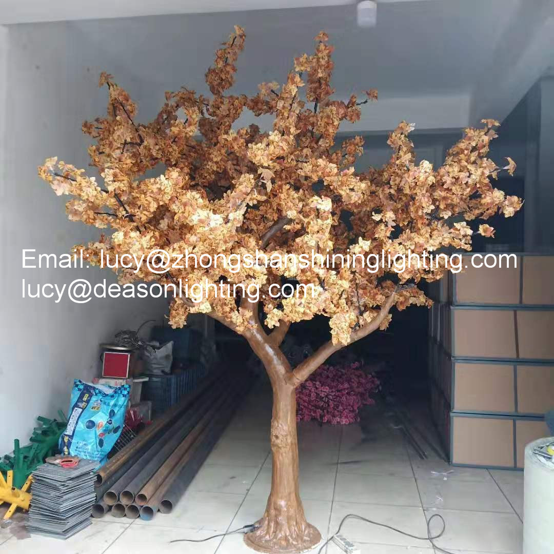 Led maple tree light outdoor lighted maple tree