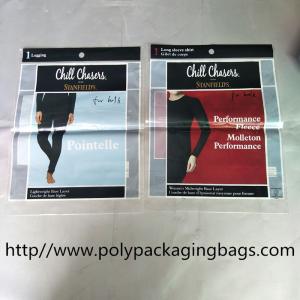 Quality CPP Composite Back Sealed OPP Self Adhesive Bag Printed Underwear Bag Custom wholesale