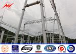 Galvanization 25M High Mast Tower Flange Tubular Steel Monopole Communication