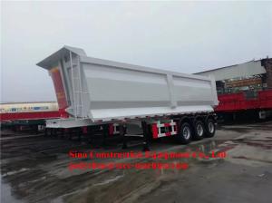 Quality 3 Fuwa Axles 50t Dump Semi Trailer 35cbm Dumper Box 13500 x 2500 x 3990mm wholesale