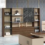 Stylish and Functional Executive Desk for Busy Professionals in Large Office