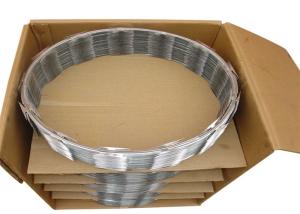 Quality High Tensive CBT 65 Razor Wire , Concertina Razor Barbed Wire wholesale
