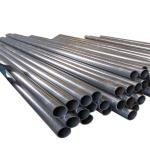 Welded Round Black Mild Steel Pipe DIN 1.0425 cold drawn seamless carbon steel