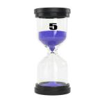 Safety Colorful 1 3 5 Minute Hourglass Sand Timer For Kids Game