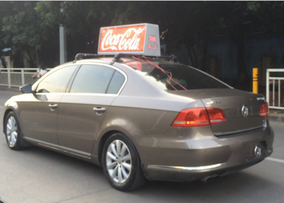 Outdoor High Brightness Taxi Led Display Mobiles 6000 Nits Brightness