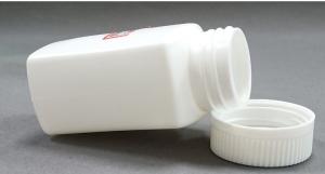 Quality Square Medical Grade Plastic Containers , 120g Hdpe Empty Plastic Bottles wholesale
