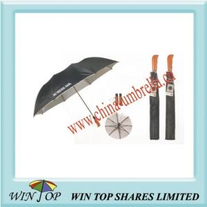 Quality 23&quot; Auto 2 Folds Promotion Umbrella for Korean Air wholesale