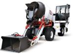 Discharing 2m3 Concrete Mixer Truck Diesel Mobile Cement Mixer Paint Can be
