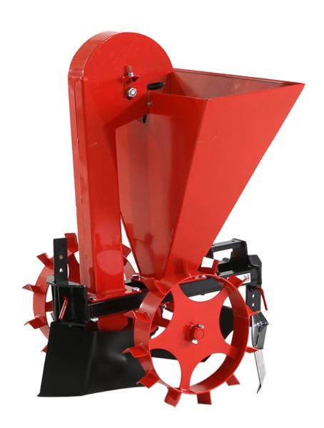 Rhizomes Garden Tiller Machine Sowing Fertilizing Notillage Seed Planter Line