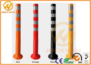 Quality Durable Lane Separator TPU Traffic Delineator Post 1 Meter for Station / Road wholesale