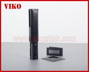 Quality Glass Spigot VK62B Black Glass Spigot Square Design Swimming Pool Fence Tempered Glass 304 Stainless steel Satin wholesale