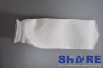 Plastic Flange Top Felt Filter Bags Used For Industry Filter House