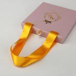 High Quality Paper Cardboard Gift Box Pink Hair Makeup Brush Set Packaging Box