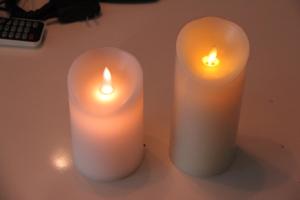 Quality Battery Operated Flickering White Flameless Candles Party Decoration wholesale