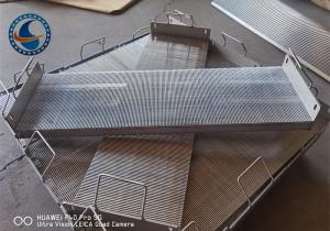 Quality Ss 316l Wedge Wire Screen Panels Welding Slot Size 3.0mm Dutch Weave wholesale