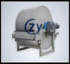 Quality Vacuum Drum Potato Starch Dewatering Machine SS304 Filter Area 20m2 wholesale