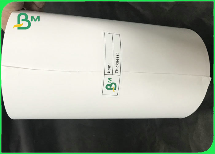 Heat Sensitive 50gsm 75gsm Blank PVC Thermal Labels Paper Sticker Roll