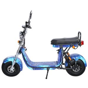 Quality 1500w Fast Electric Motorcycle Scooter Fat 0-60 60 65 70 Mph 2 Wheel Citycoco wholesale