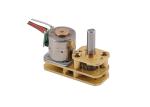 5V Worm Gear Stepper Motor 10mm Horizontal Right Angle Stepper Motor 2 Phase