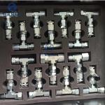 Construction Machinery Parts Universal 5 Gauges Hydraulic Pressure Gauge Tester