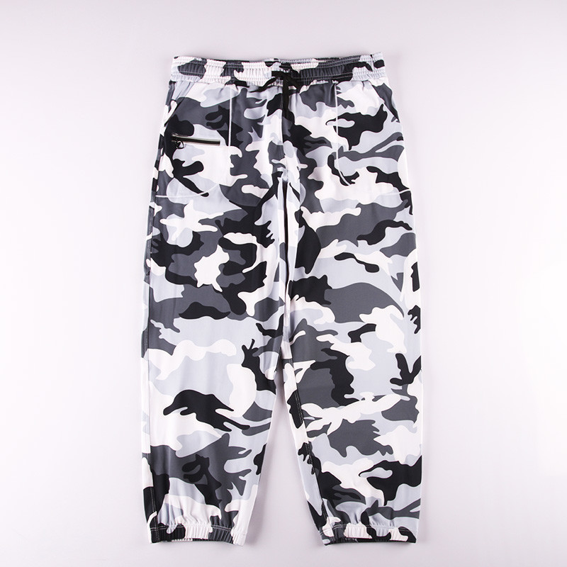 Stockpapa Casual Ladies Camouflage Yoga Pants Elastic Waist Camo Pants Women