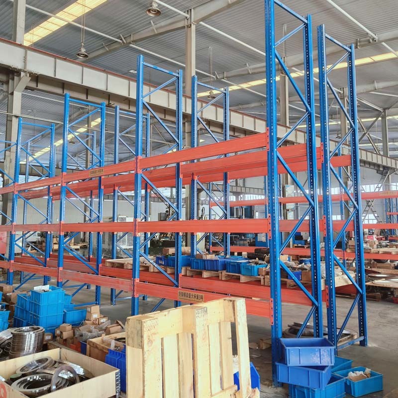 Customized Supermarket Shelves Pallet Shelving Storage Solutions
