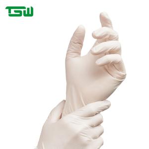 Quality Single Use 5.5G 240mm Latex Disposable Examination Gloves wholesale